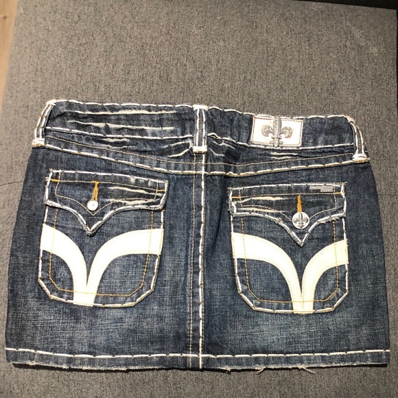 Laguna Beach Denim Skirt size 26 - Picture 2 of 2